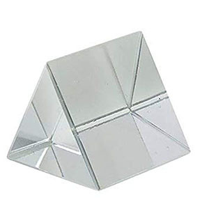 Glass Prism - Equilateral 38x38x38