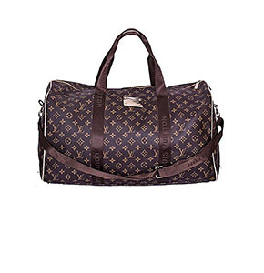 Brown louis Vuitton duffel travel ,luggage bag