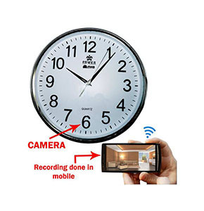 Wi-FI Spy Camera, Wall clock