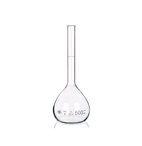 Volumetric Flask 50ml (Borosil R) Plastic Stopper