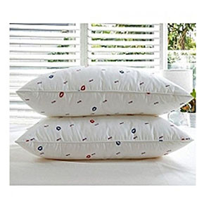 Set of 2 Bed Pillow (Pair- Pure fibre filled