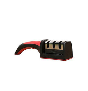 3-in-1 Premium Knife Sharpener - Black