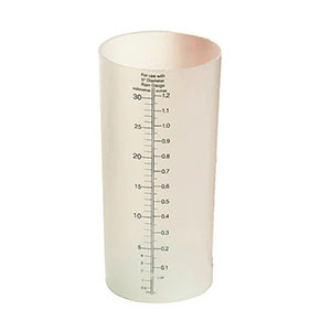 Rain Gauge Measuring Cylinder Plastic